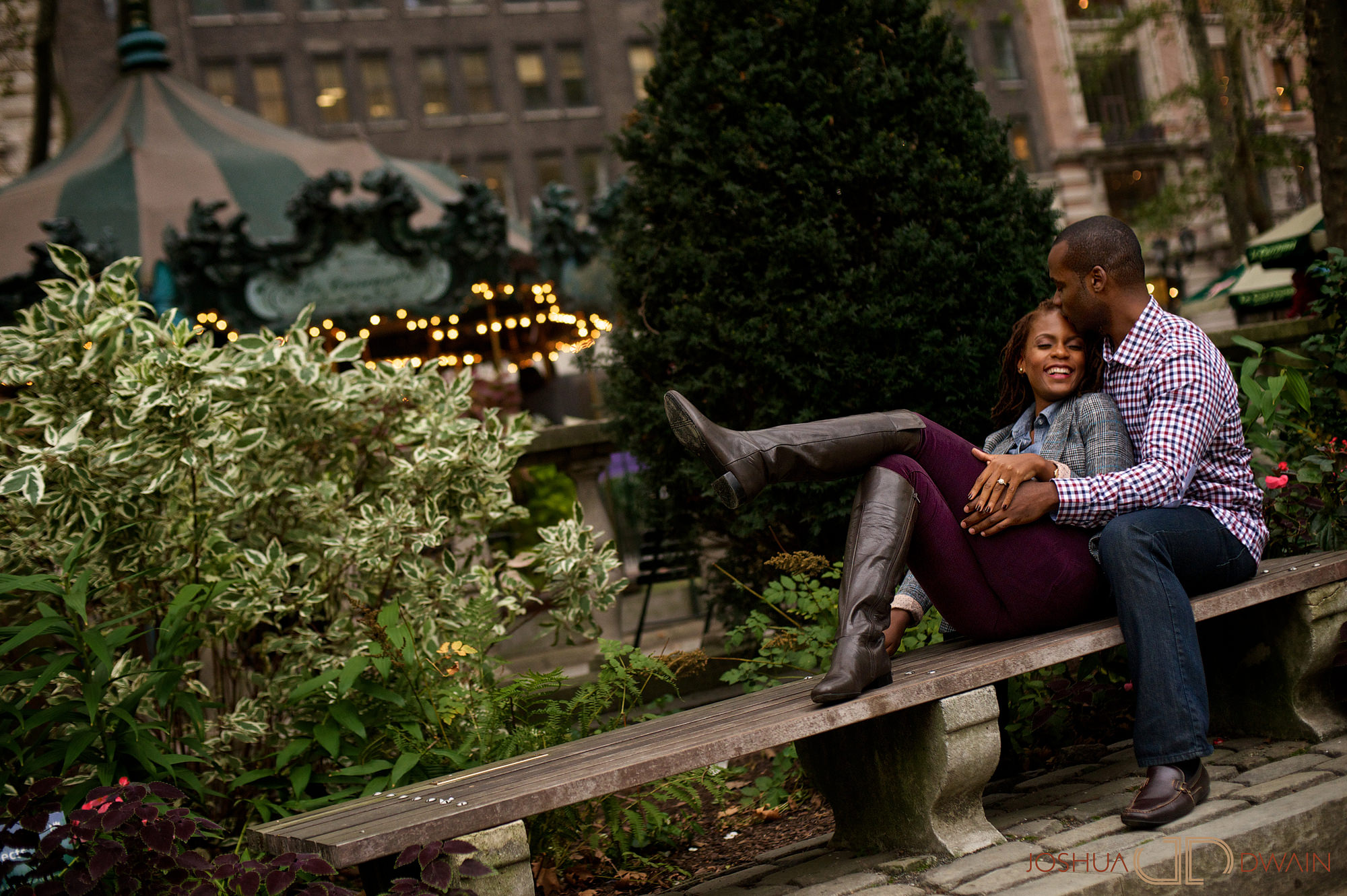 Orly & Darnell's New York City Engagement Session