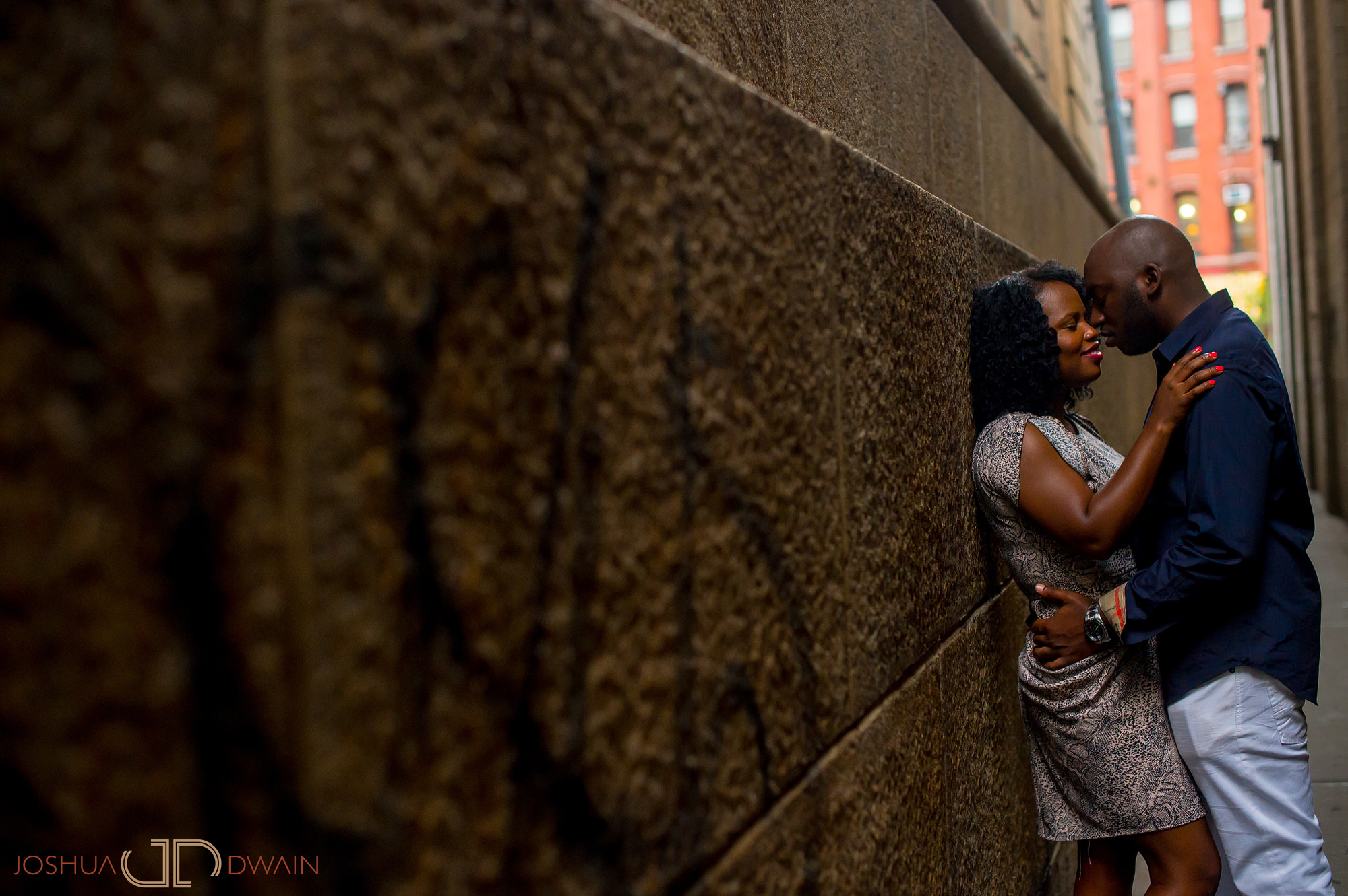 Kimberly & David's engagement in Dumbo, Brooklyn, NY