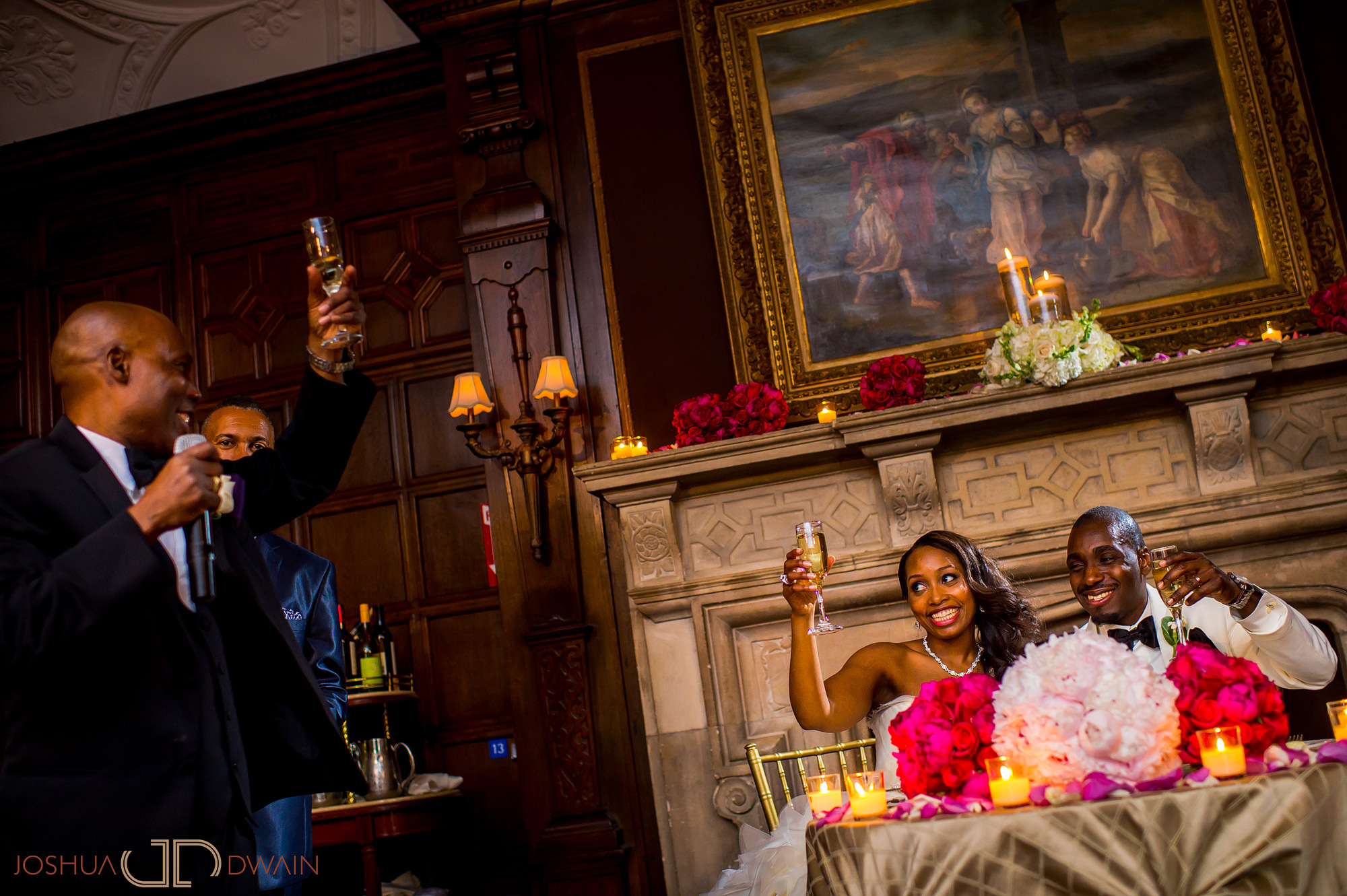 Nadine & Kindrick's Wedding at NYIT de Seversky Mansion in Old Westbury, NY