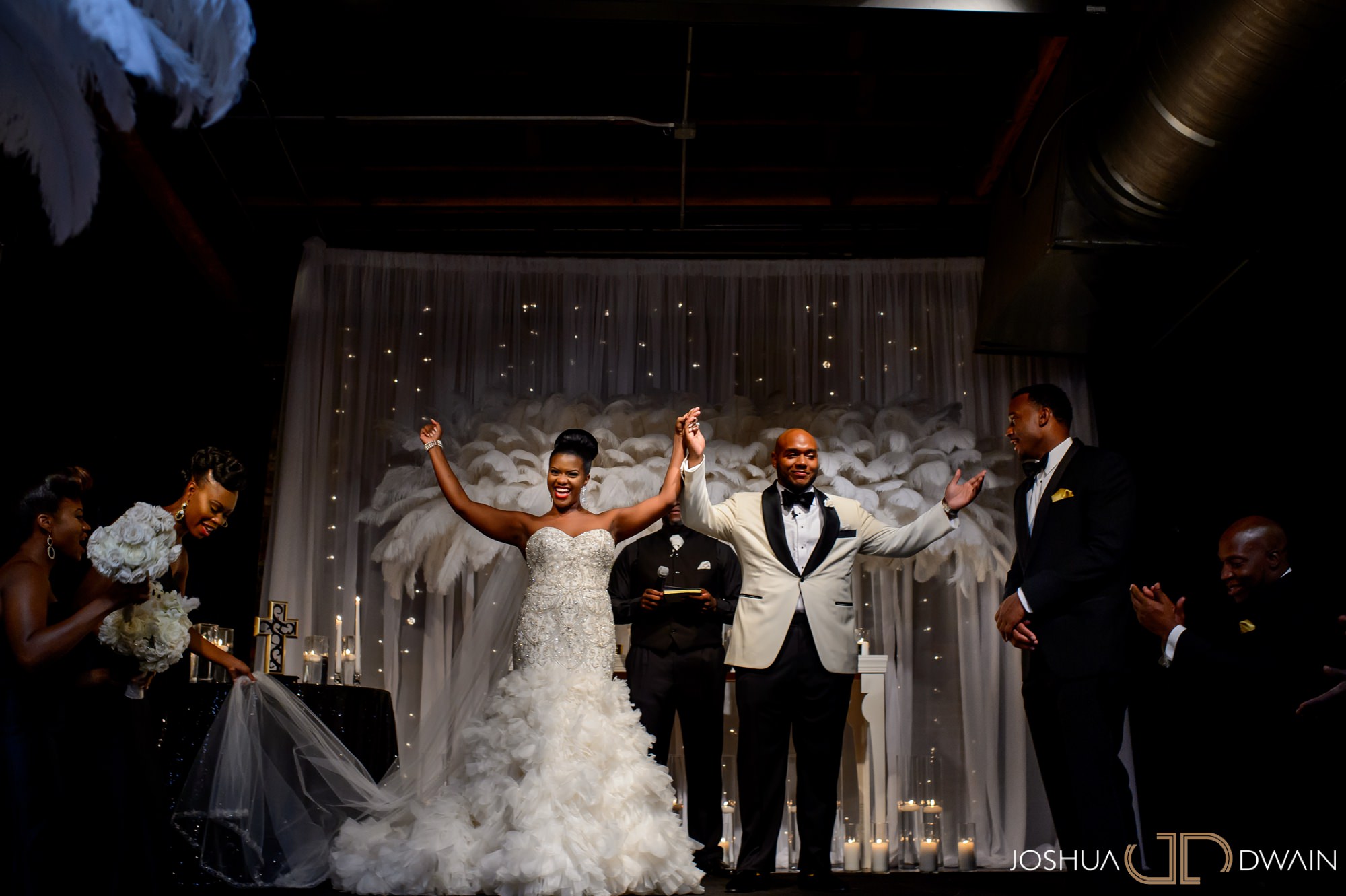 Kiara & Dequaris' Wedding at B&A Warehouse in Birmingham, Alabama