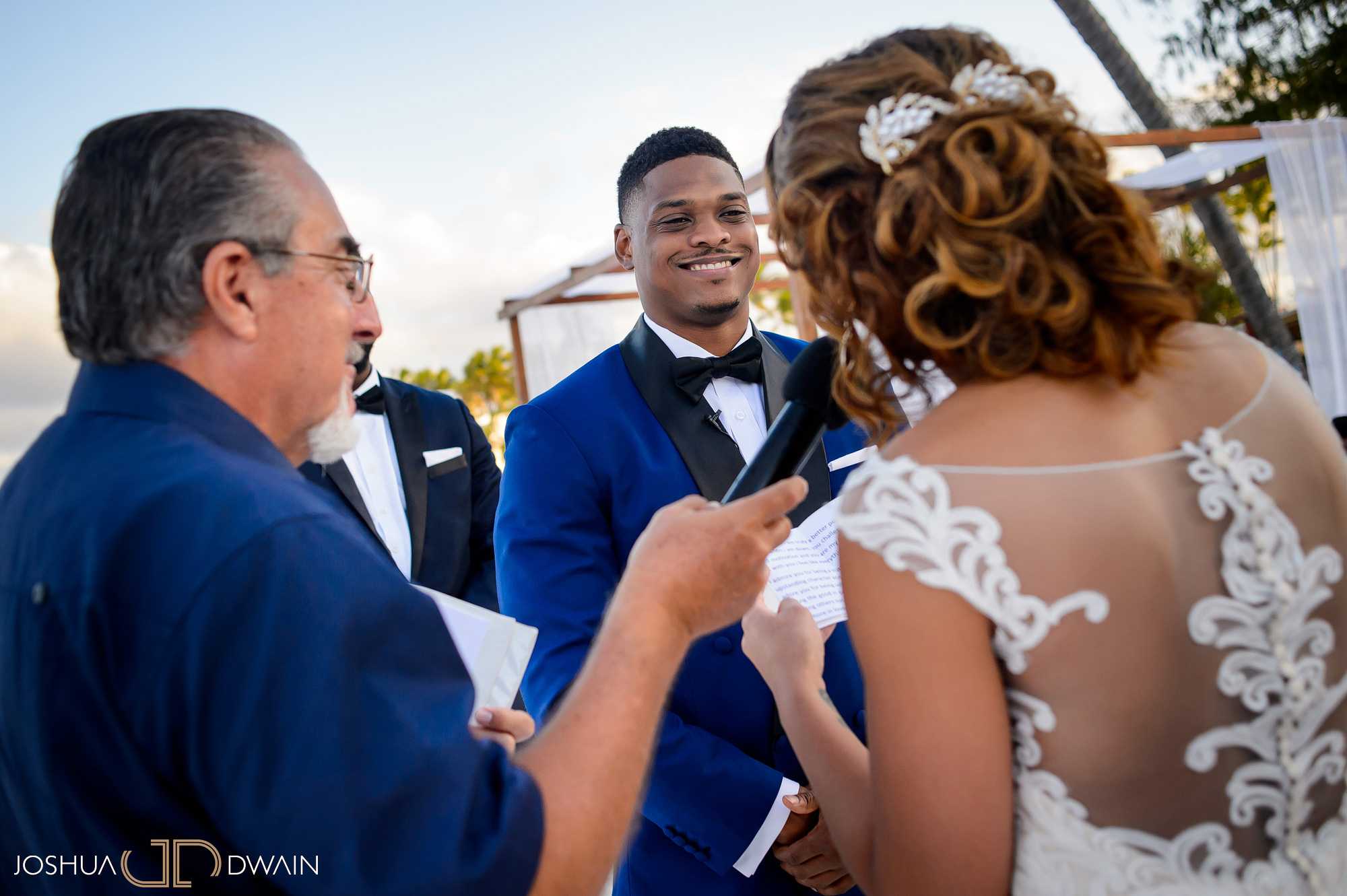 Chanel & Amir's Wedding at the Huracan Restaurant in Punta Cana, DR