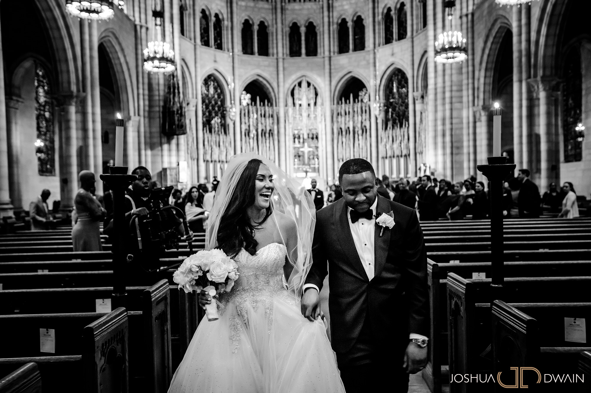 Ebony & Vernon's wedding at the Riverside Church